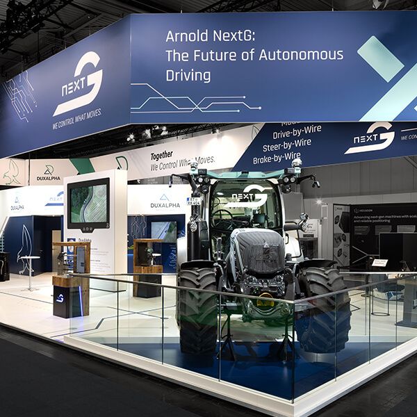 Individueller Messebau für die Agritechnica in Hannover: Display International realisiert anspruchsvolles Messedesign als Full-Service-Partner.
