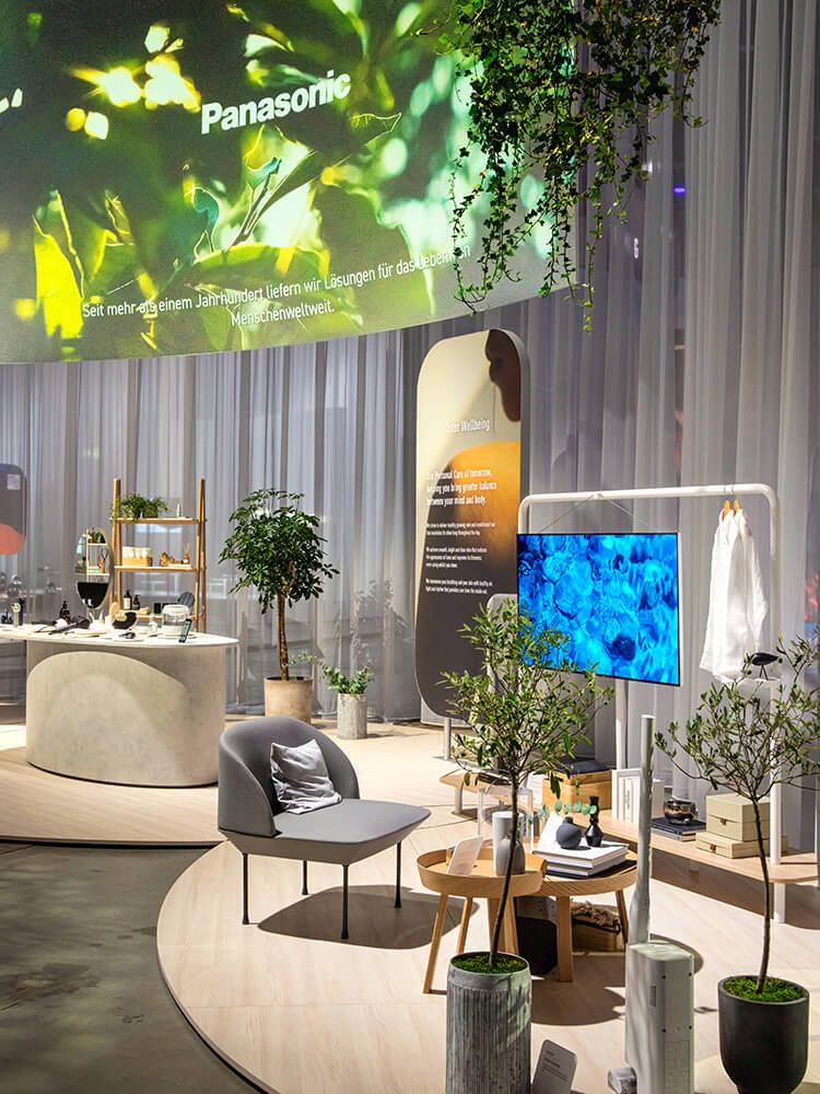 Sustainable exhibition stand construction – Display International uses durable materials and resource-efficient concepts.