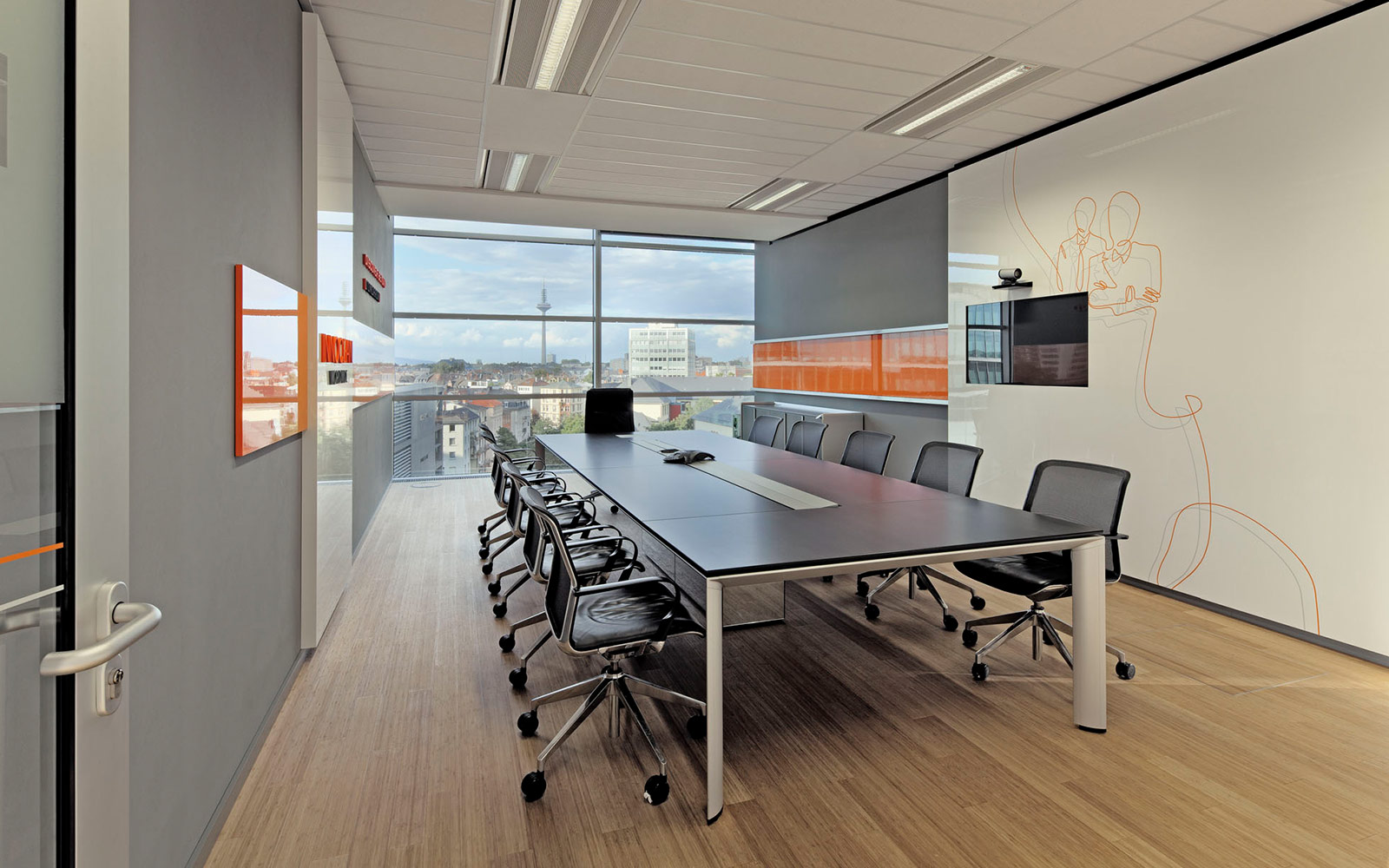 Interior and office finishing by Display International for IWE – high quality as GU