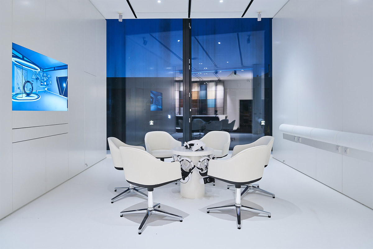 Interior finishing Showroom for Trilux