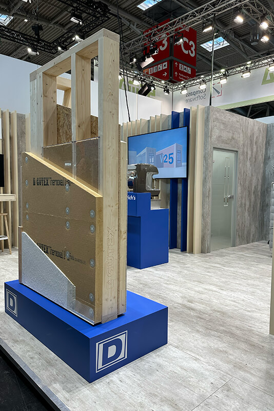 Tailor-made solutions for the construction and architecture industry: Display International delivers premium stands for BAU Munich.