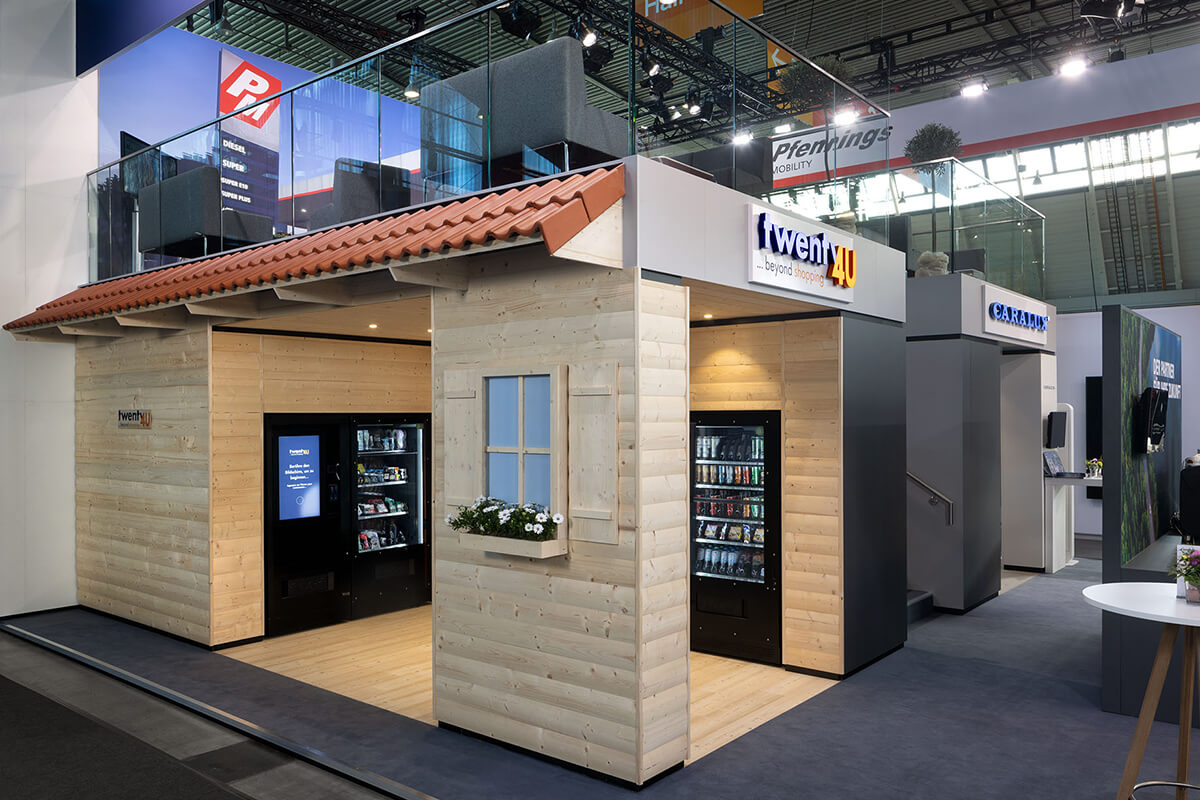 Trade fair construction company DISPLAY INTERNATIONAL builds high-quality exhibition stands for the mineral oil industry at the Unity Expo in Stuttgart.