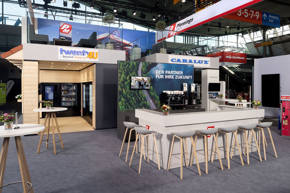 Unity Expo 2024: A complete trade fair success for PM Pfennings with a customized exhibition stand from Display International.