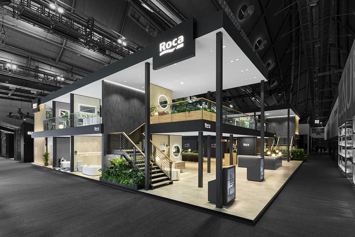 Exhibition Stand Building for Roca at ISH in Frankfurt