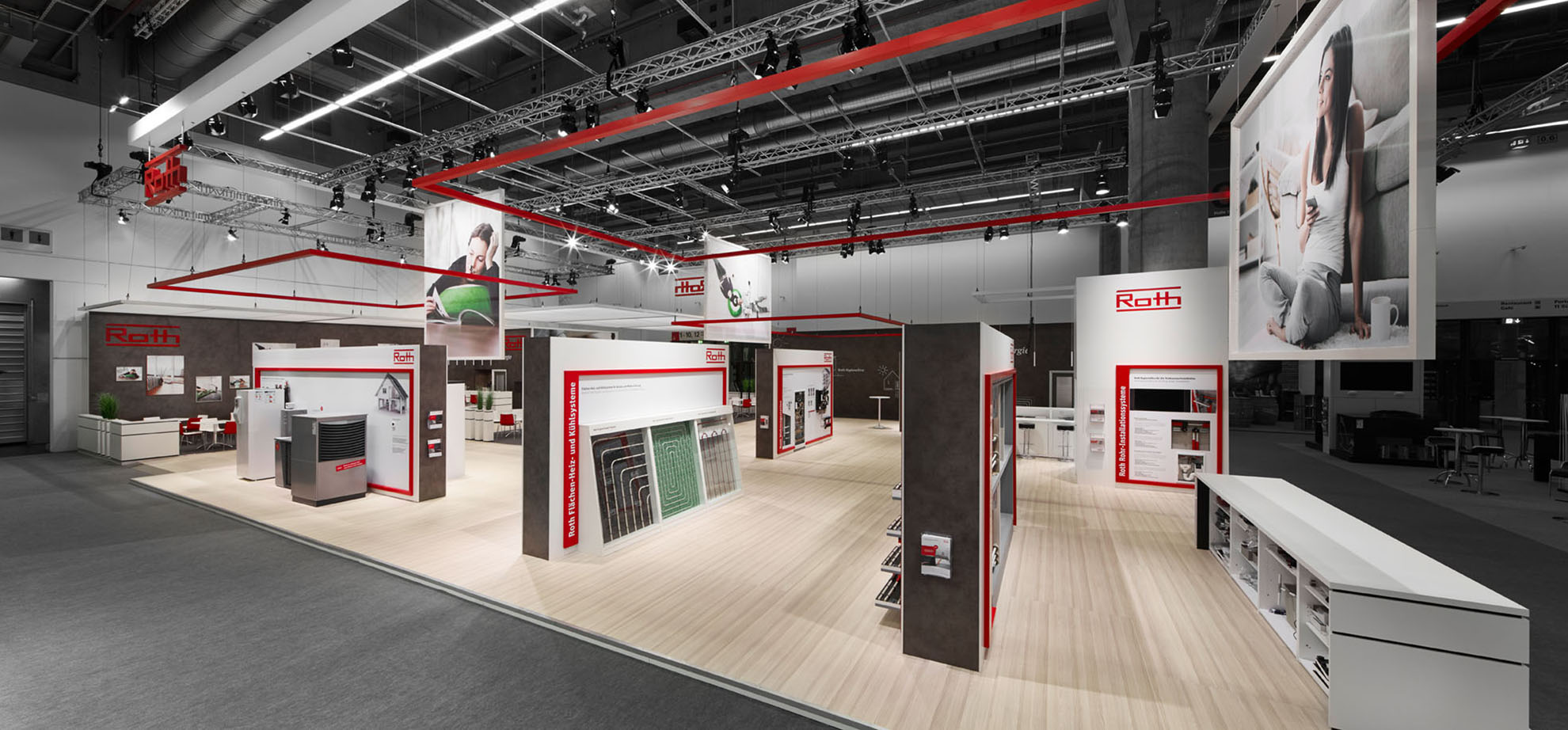 Exhibition Stand Builder Display International offers Stand Building and Stand Design as a general contractor at the ISH in Frankfurt