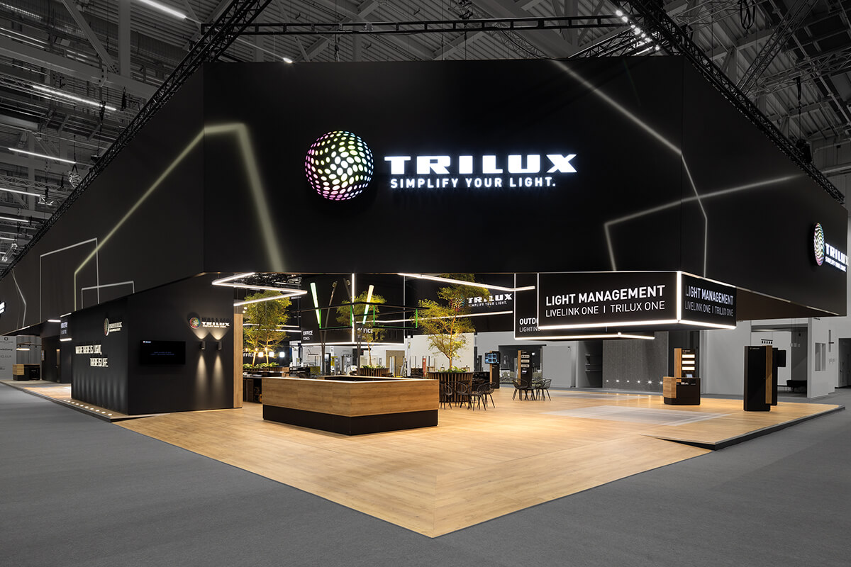 An exhibition stand with a wow effect: exhibition stand design and stand construction by Display International at Messe Frankfurt.