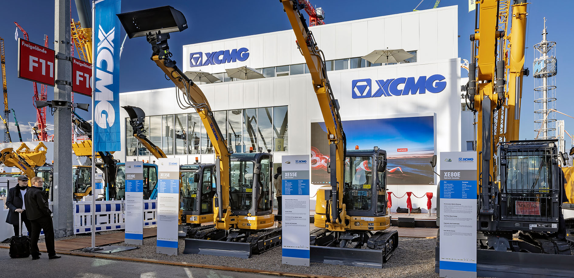 Exhibition stand builder Display International is building the stand at Bauma 2022 in Munich for Asian company XCMG.